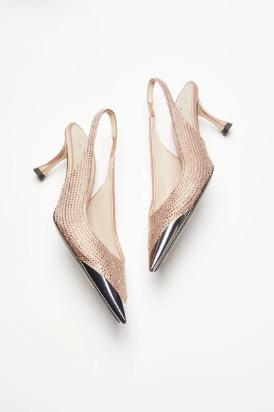 Shop N°21 Heeled Shoes In Powder