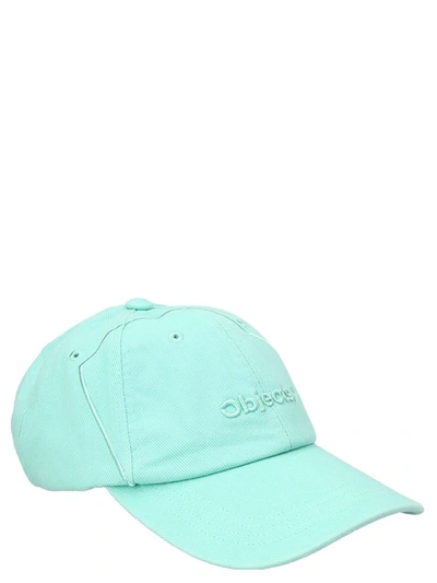 Shop Objects Iv Life Logo Embroidery Baseball Cap In Green