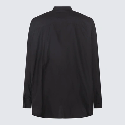 Shop Off-white Black Multicolour Cotton Blend Shirt