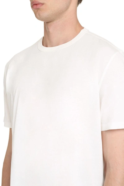 Shop Our Legacy New Box Cotton Crew-neck T-shirt In Ivory