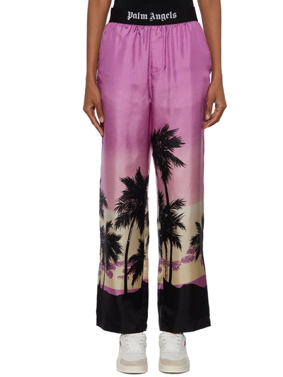 Shop Palm Angels Pants In Pink