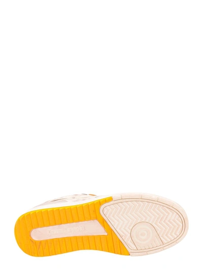 Palm Angels Palm University Low-top Sneakers In Beige
