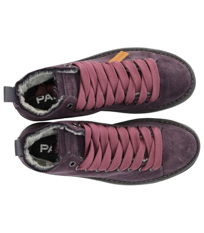 Shop Pànchic Panchic  Purple Mauve Suede Ankle Boot In Violet