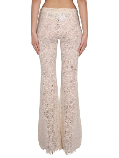 Shop Dsquared2 Pants With Embroidery In Multicolor