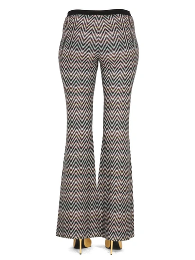 Shop Missoni Sport Pants With Logo In Multicolor