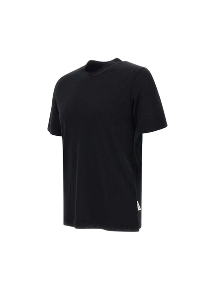 Shop Paolo Pecora Cotton T-shirt In Black