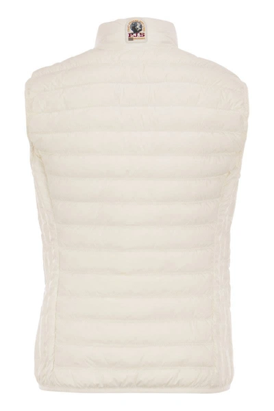 Shop Parajumpers Dodie - Padded Vest In White