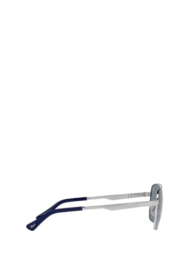 Shop Persol Sunglasses In Silver