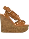 Ash 'blossom' Sandals In Brown