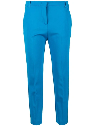 Shop Pinko Trousers Blue