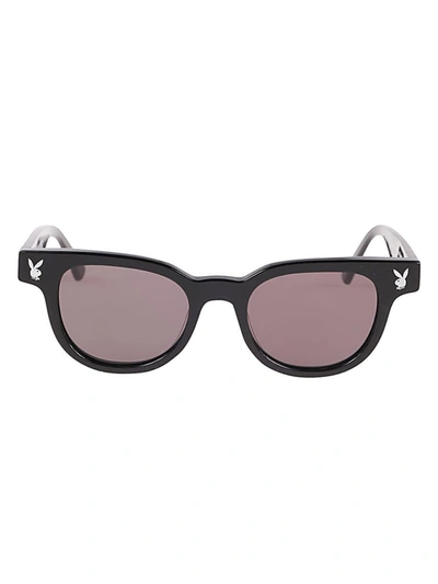 Shop Pleasures Liberation Sunglasses In Black