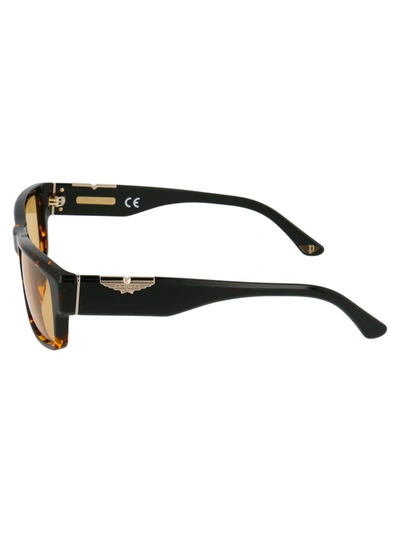 Police Spl967 Sunglasses In 0779 Yellow Havana
