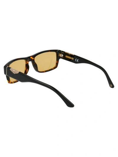 Police Spl967 Sunglasses In 0779 Yellow Havana