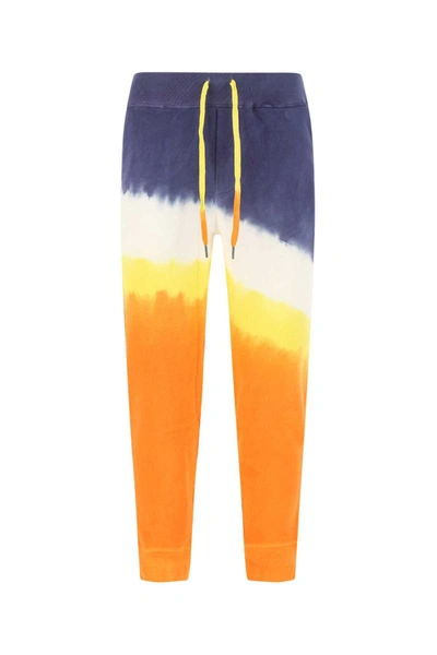 Shop Polo Ralph Lauren Pants In Multicoloured