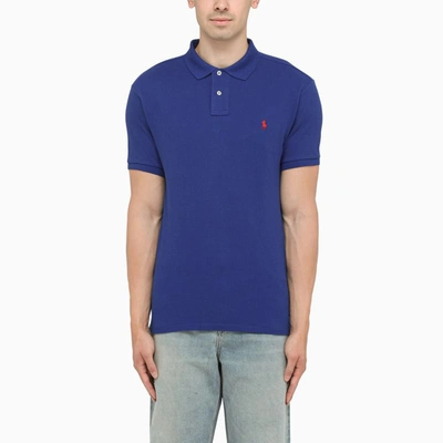 Shop Polo Ralph Lauren Royal Regular Polo Shirt In Blue