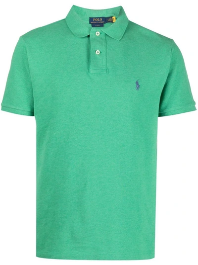 Shop Polo Ralph Lauren Short-sleeve Polo Shirt In Green