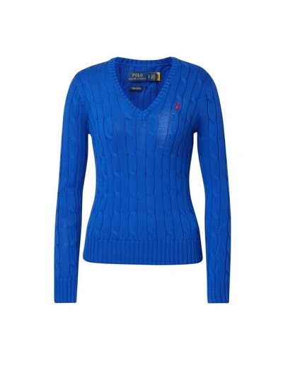 Shop Polo Ralph Lauren Sweaters In Royal