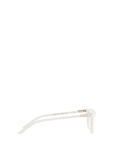 Shop Prada Eyewear Eyeglasses In Talc