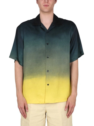 Shop Jil Sander Printed Shirt In Multicolor