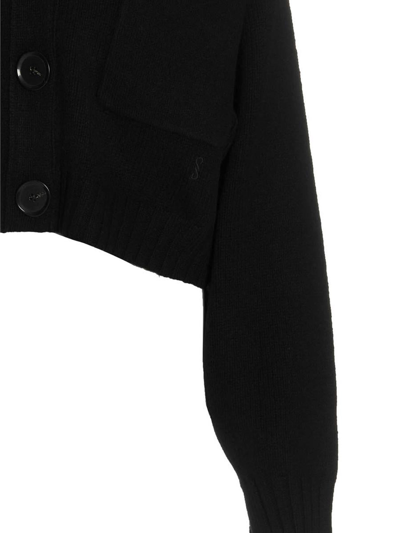 Shop Proenza Schouler Cashmere Cardigan In Black