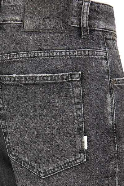 Shop Pt Pantaloni Torino Pt Torino Reggae - Slim-fit Jeans In Black Denim