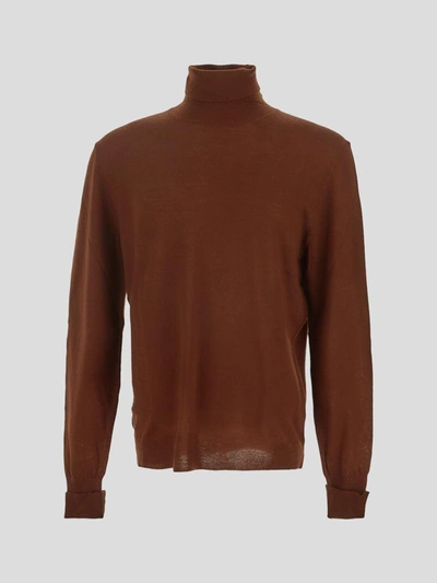 Shop Pt Torino Sweaters In Brown