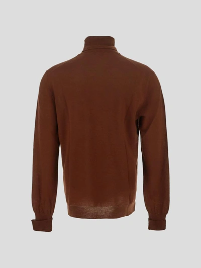 Shop Pt Torino Sweaters In Brown