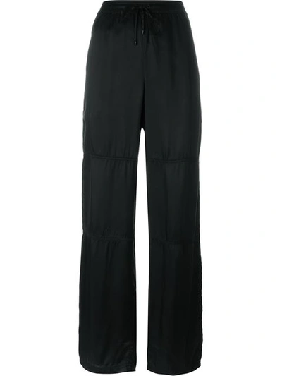 Alexander Wang T T By Alexander Wang Panelled Trousers - Black