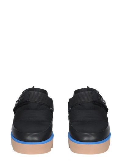 Shop Msgm Puffed Sandals In Black