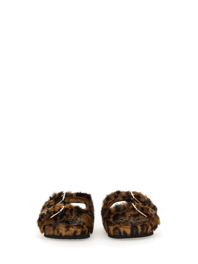 Shop Red Valentino Puffy Buckle Sandal In Multicolor