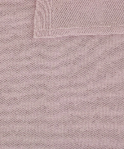 Shop G.a.emme Pure Cashmere Shawl In Pink
