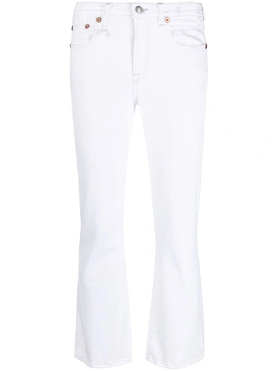 Shop R13 Kick Fit Clothing In Bale White