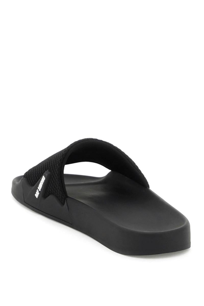 Raf Simons Astra Slide Sandals In Black