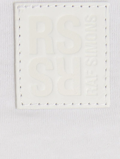 Shop Raf Simons Logo Patch Tank Top In White