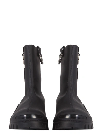 Shop Msgm Rain Boots In Black