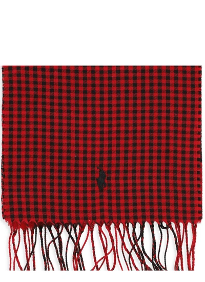 Shop Ralph Lauren Scarfs Red