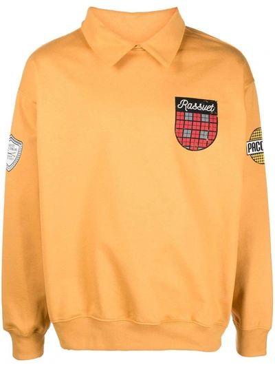 Shop Rassvet Sweatshirt With Logo In Orange