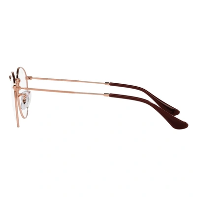 Shop Ray Ban Ray-ban Eyeglass In Rosé Gold