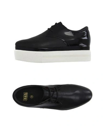 Ash Lace-up Shoes In Black
