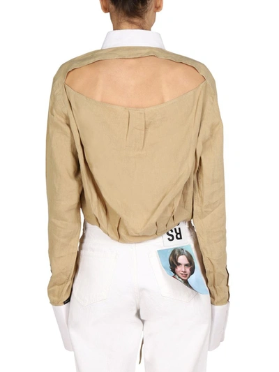 1/off Remade Ralph Lauren Shirt In Beige