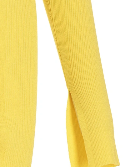 Shop Remain Birger Christensen Polo Cardigan In Yellow