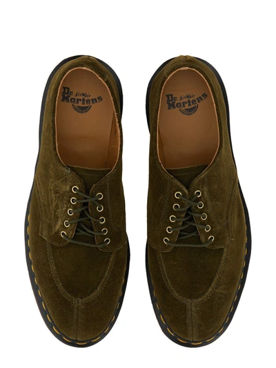 Dr. Martens Repello Suede Moccasins In Green