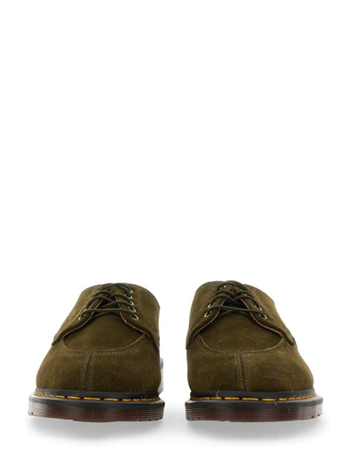 Dr. Martens Repello Suede Moccasins In Green