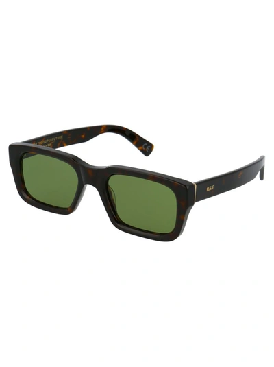 Shop Retrosuperfuture Sunglasses In 3627 Green