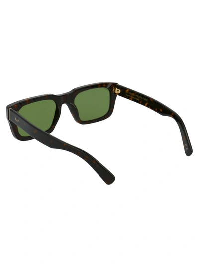 Shop Retrosuperfuture Sunglasses In 3627 Green
