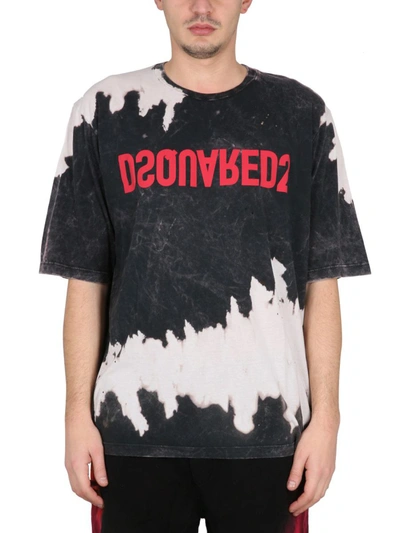 Shop Dsquared2 Reverse T-shirt In Black