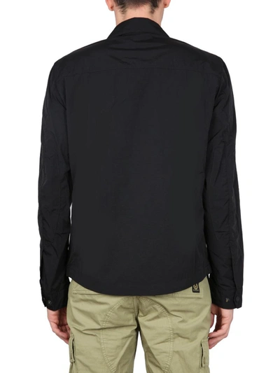 Shop Belstaff Rift Shirt-jacket In Black