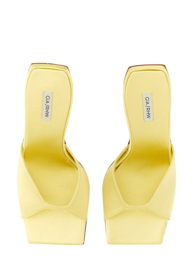 Shop Gia Borghini Rosie 14 Sandal In Yellow