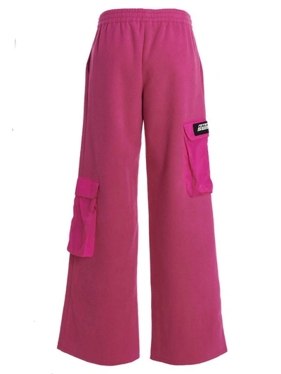Shop Rotate Birger Christensen Rotate 'holiday' Joggers In Fuchsia