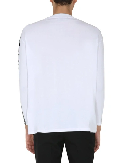 Shop Stella Mccartney Round Neck T-shirt Unisex In White